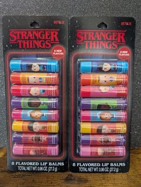 Netflix Stranger Things 8 Flavor Lip Balm Set of 2